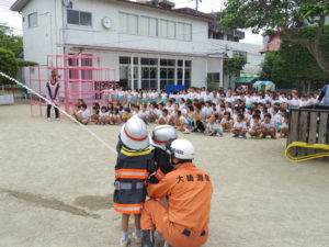 5月　月1回の避難訓練｜大崎市木の実幼稚園